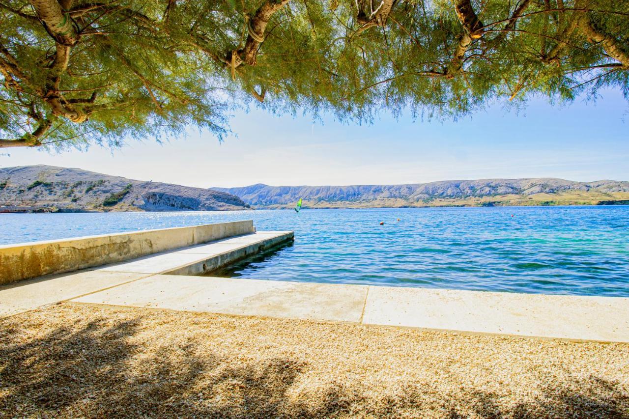 Galapagus Privat Beach & Boat Dock Apartamento Metajna Exterior foto