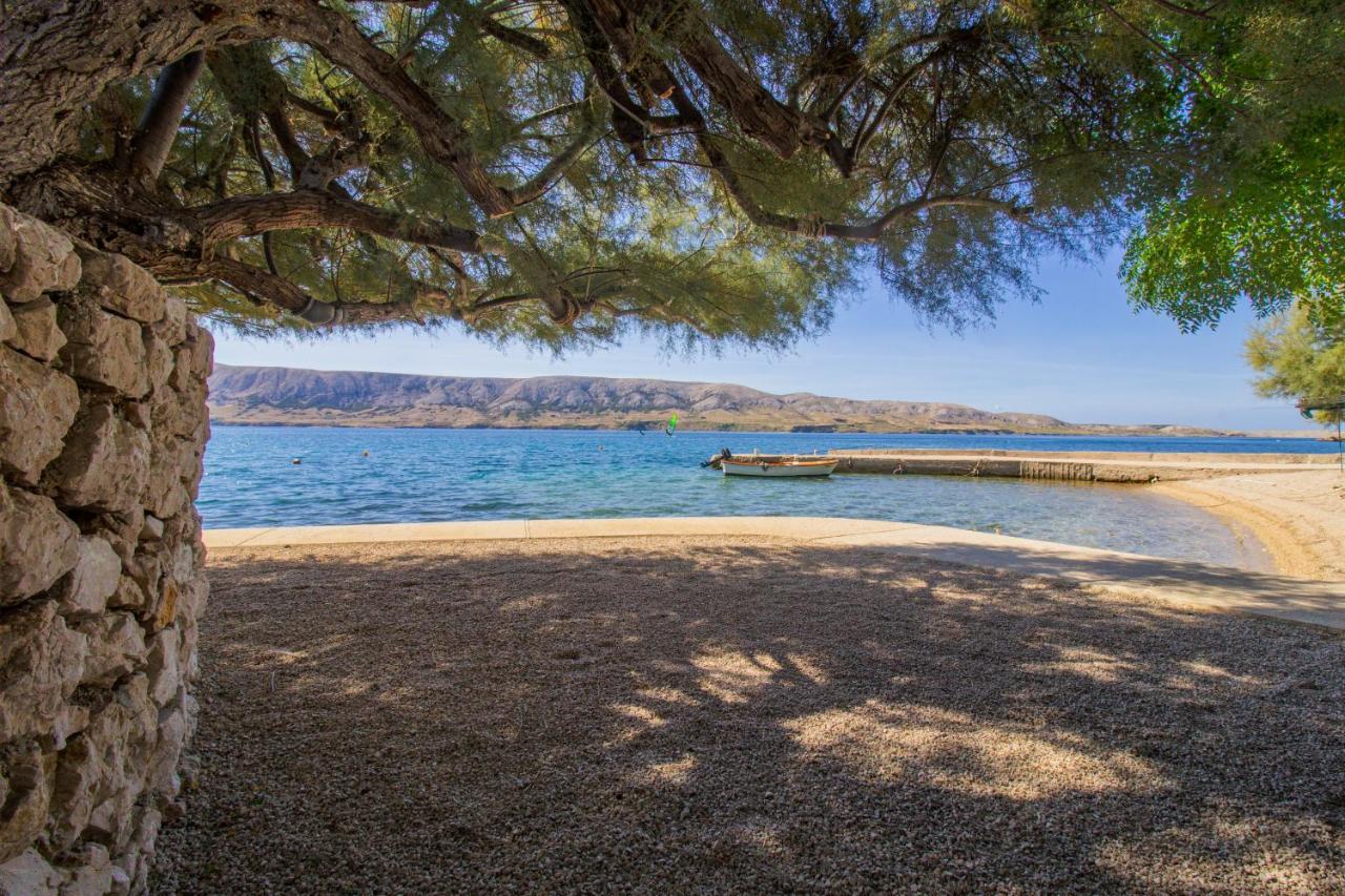 Galapagus Privat Beach & Boat Dock Apartamento Metajna Exterior foto