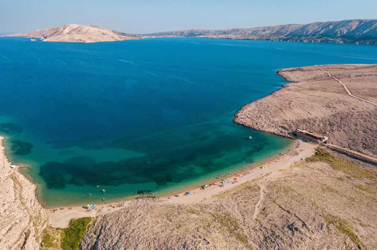 Galapagus Privat Beach & Boat Dock Apartamento Metajna Exterior foto